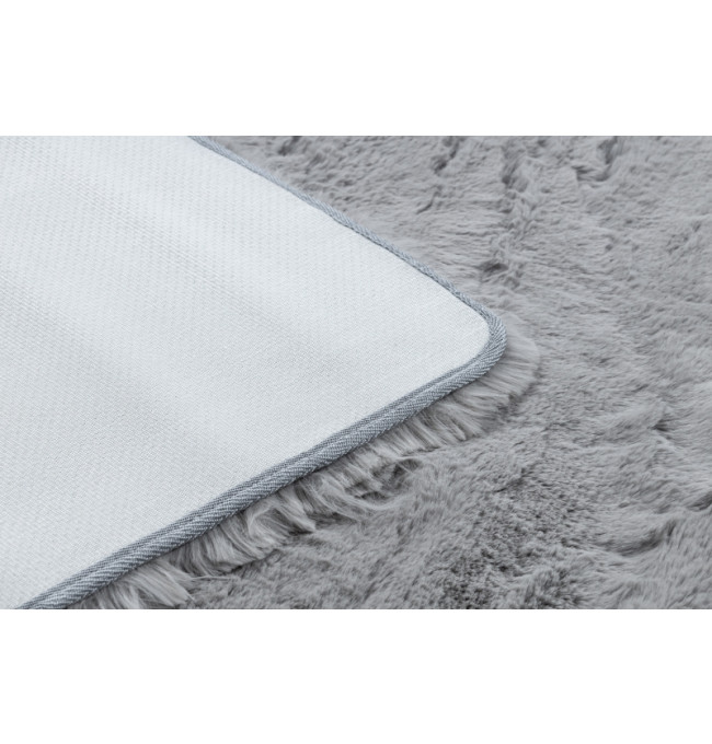 Koberec TEDDY Shaggy šedý protiskluzový