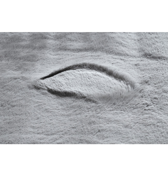 Koberec TEDDY Shaggy šedý protiskluzový