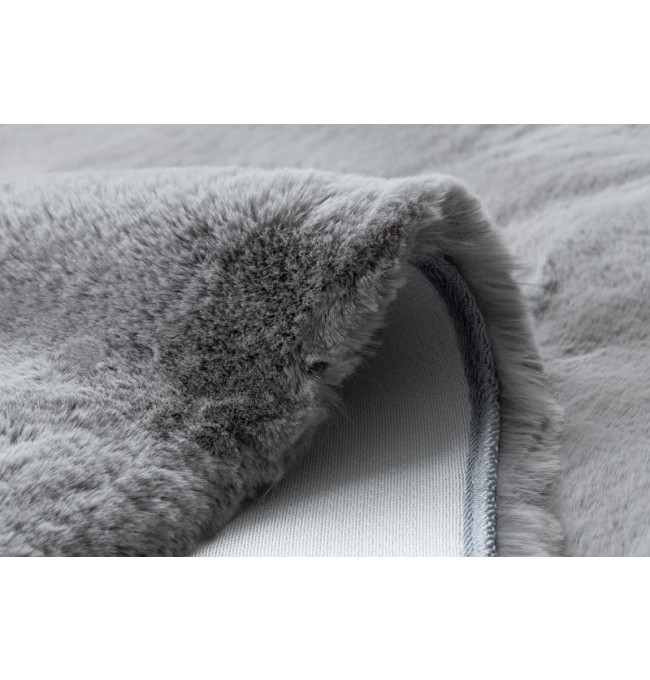 Koberec TEDDY Shaggy šedý protiskluzový