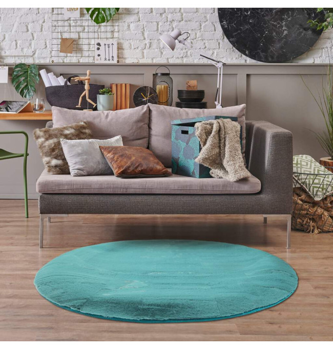 Koberec Topia Uni petrolejový