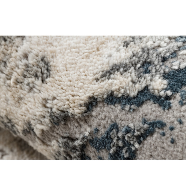 Koberec TULS 51326 sloní kost / modrý