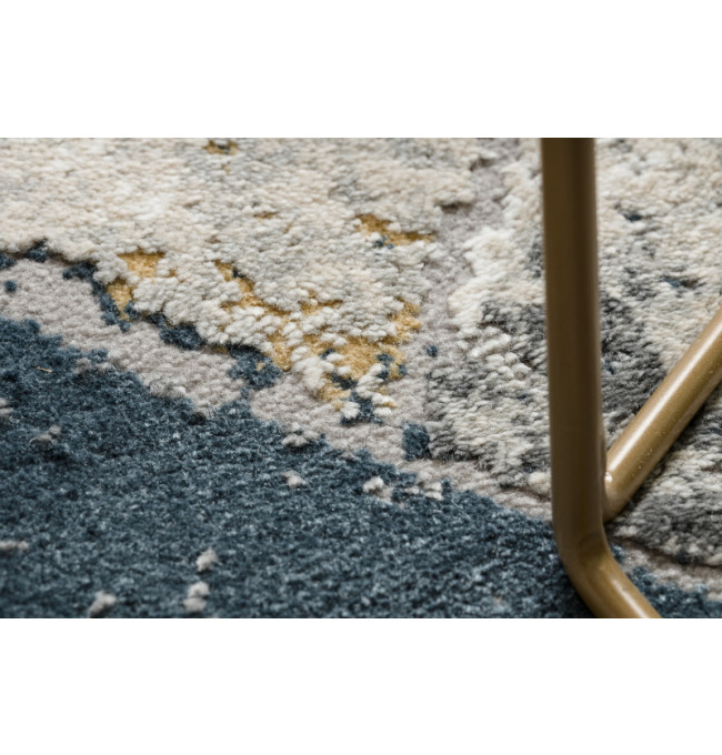 Koberec TULS 51326 sloní kost / modrý