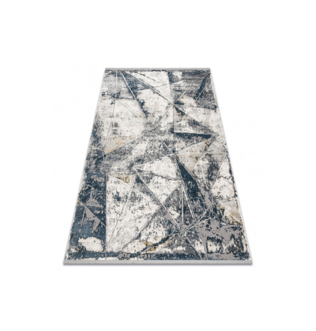 Koberec TULS 51326 sloní kost / modrý