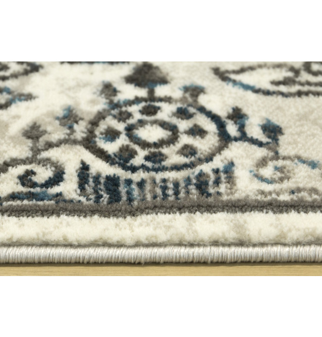 Koberec Versage 2301A Ornament šedý / bílý