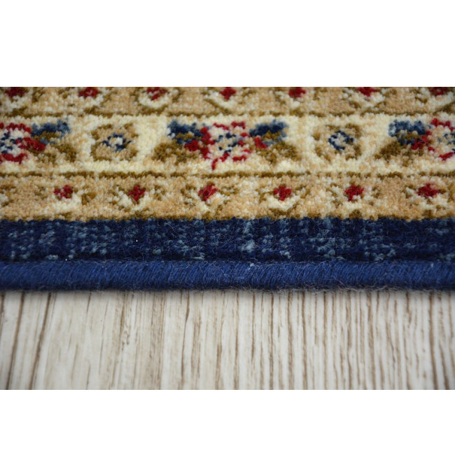 Koberec WINDSOR 22937 ROZETY FREDZLE tradiční tmavomodrý