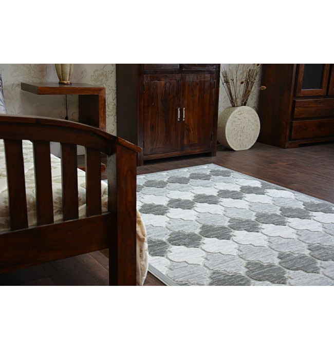 Koberec YAZZ 3766 Grey/Ivory Trellis