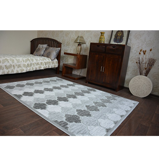 Koberec YAZZ 3766 Grey/Ivory Trellis