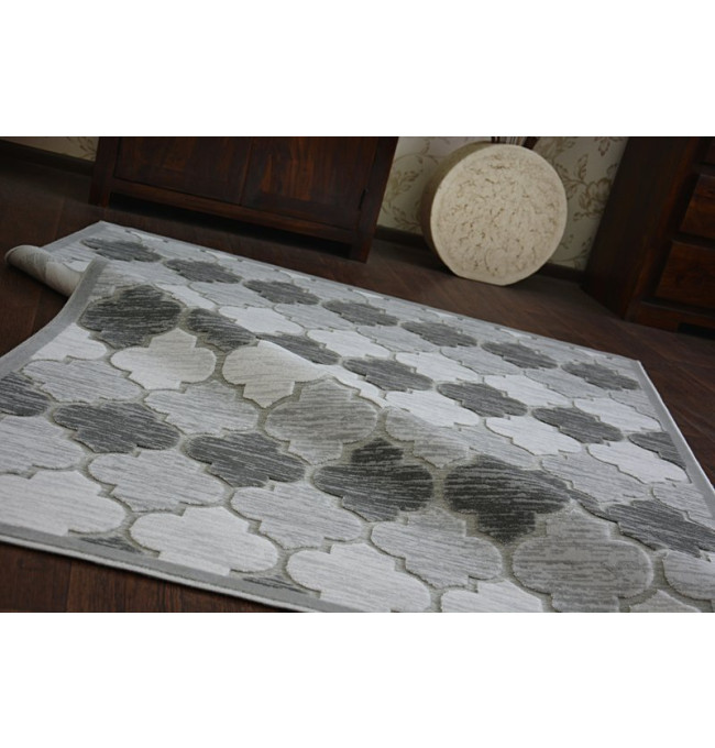 Koberec YAZZ 3766 Grey/Ivory Trellis