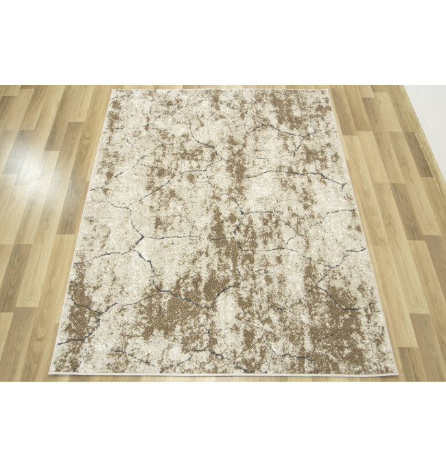 Koberec Zer Lux 5762B lesklý béžový / pískový