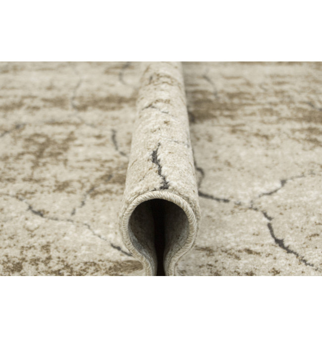 Koberec Zer Lux 5762B lesklý béžový / pískový