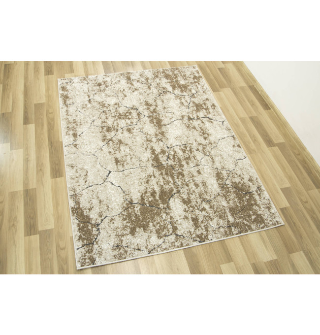 Koberec Zer Lux 5762B lesklý béžový / pískový