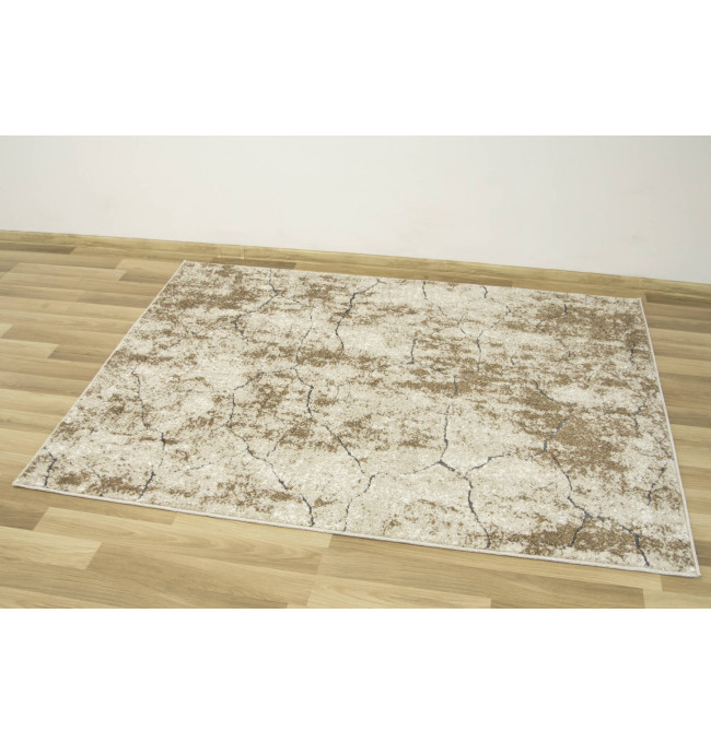 Koberec Zer Lux 5762B lesklý béžový / pískový