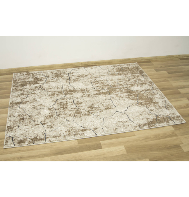 Koberec Zer Lux 5762B lesklý béžový / pískový