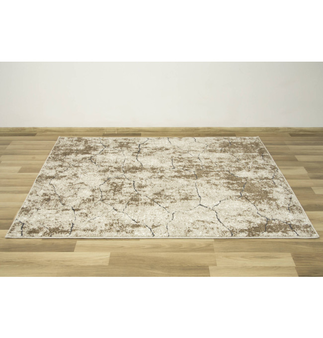 Koberec Zer Lux 5762B lesklý béžový / pískový