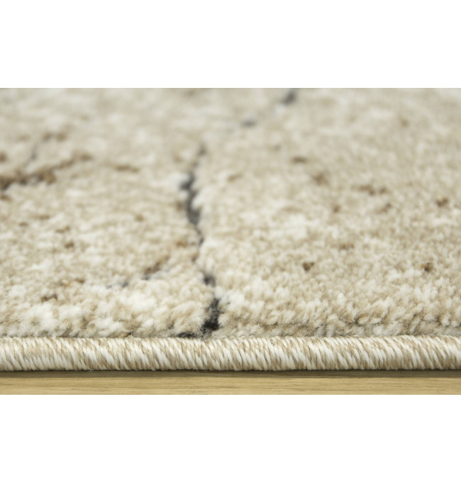 Koberec Zer Lux 5762B lesklý béžový / pískový