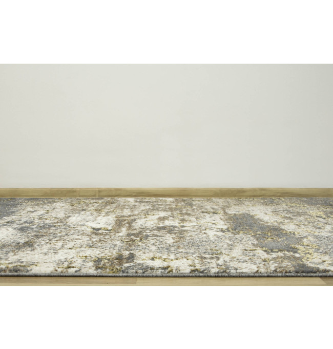 Koberec Zer Lux 7780A lesklý béžový / šedý / zlatý