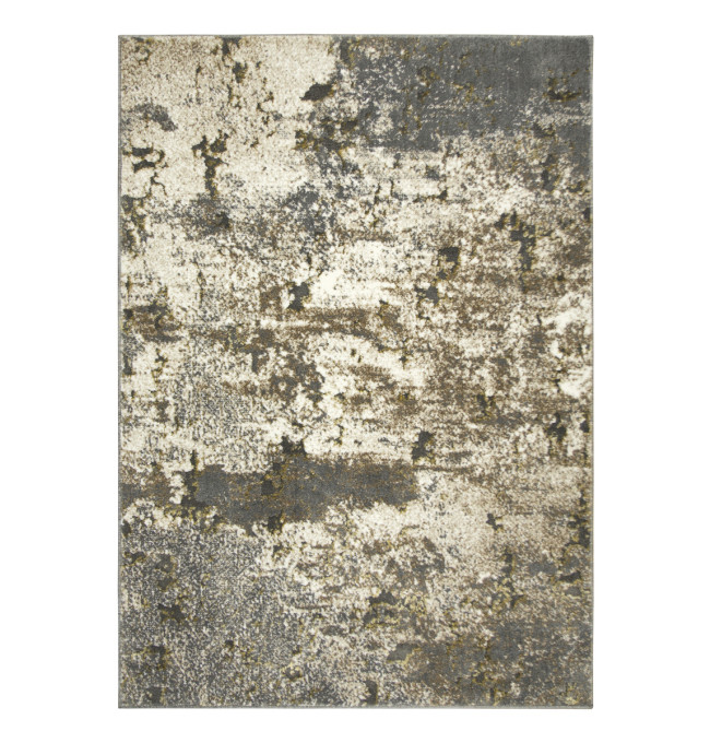 Koberec Zer Lux 7780A lesklý béžový / šedý / zlatý