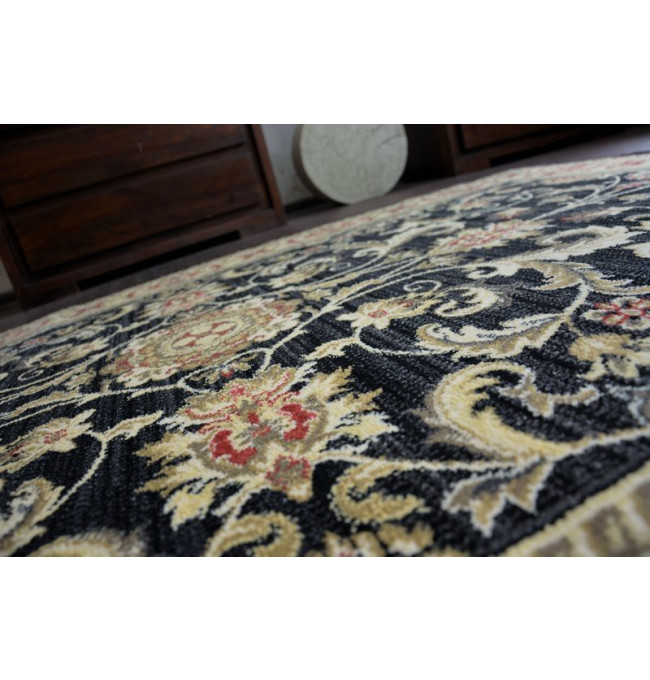 Koberec Ziegler 034 černý/krem