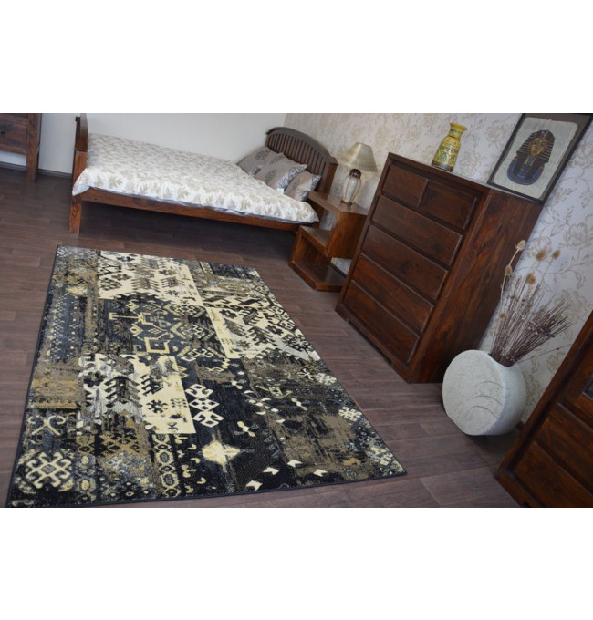 Koberec Ziegler 038 černý/krem