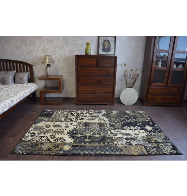 Koberec Ziegler 038 černý/krem