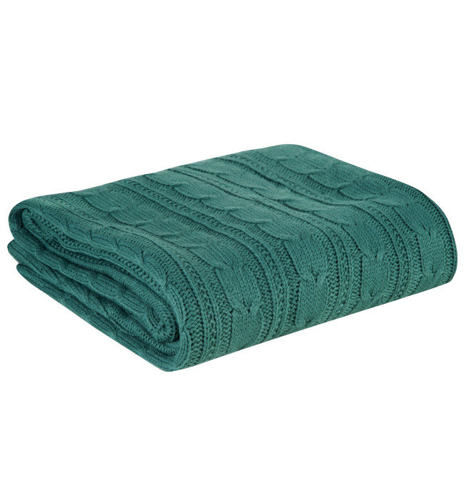 Deka AKRYL 2 tmavězelená