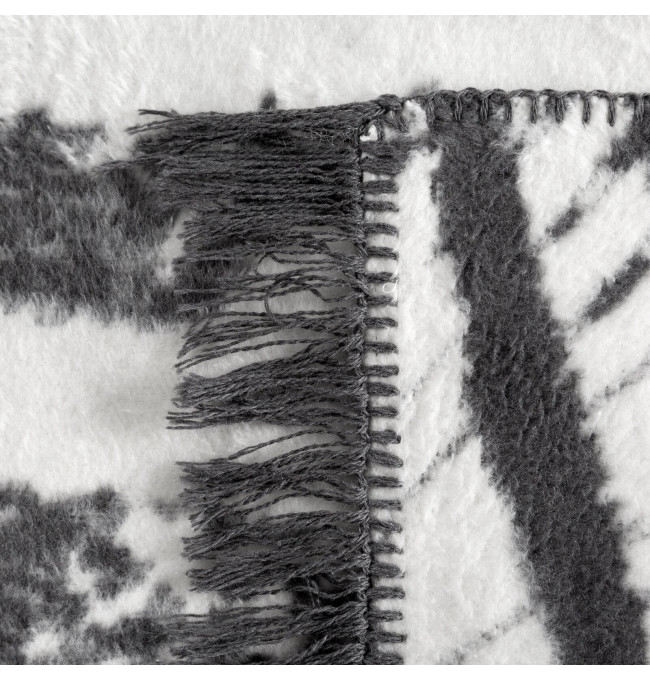 Deka AKRYL 2 ocelová / bílá