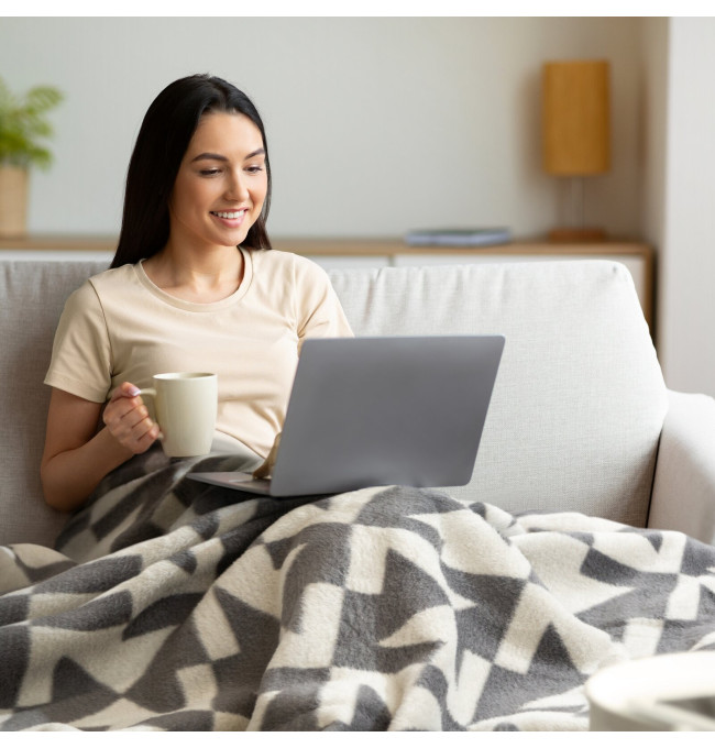 Deka AKRYL 22 stříbrná