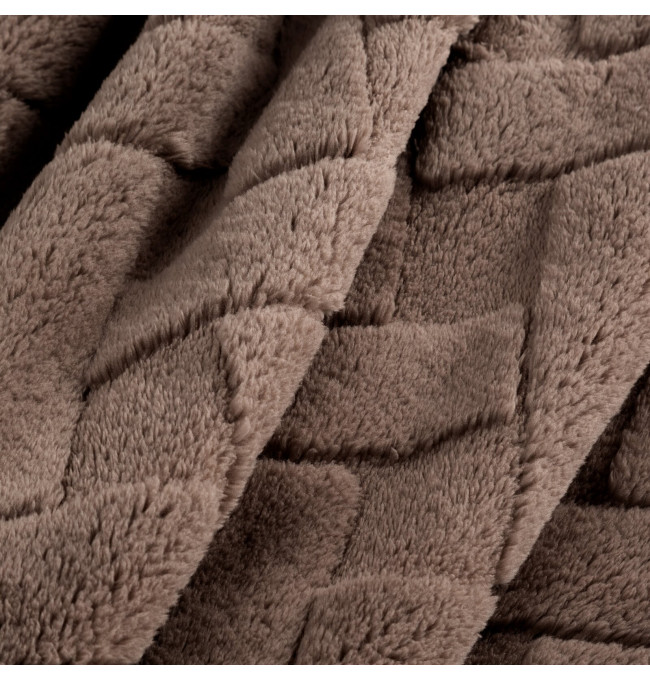 Deka D91 CARO tmavě béžová