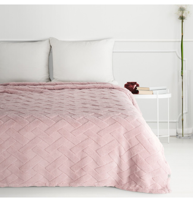 Deka D91 CARO pudrově růžová