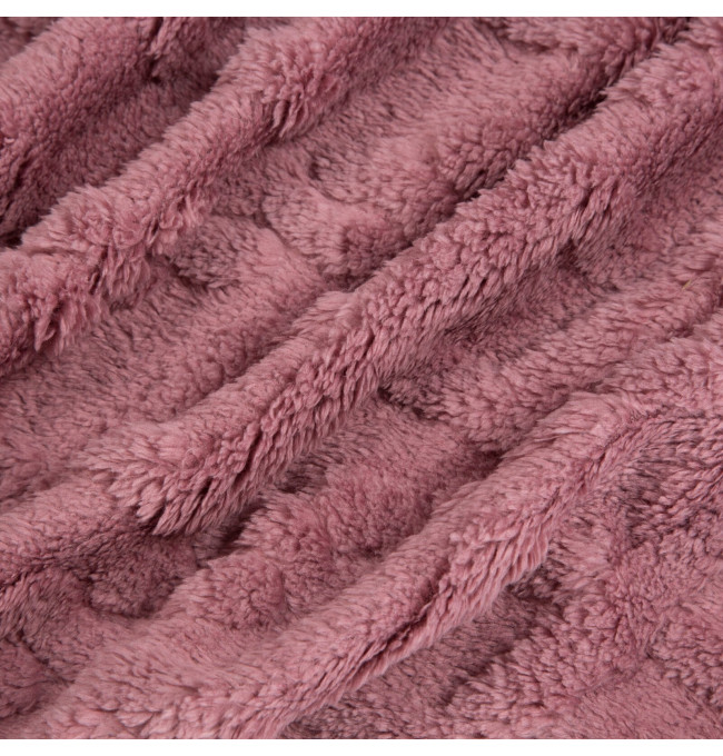 Deka D91 pletená pudrová