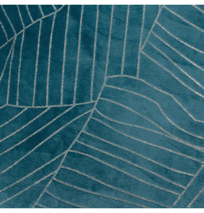 Deka LUNA 2 tyrkysová / zlatá