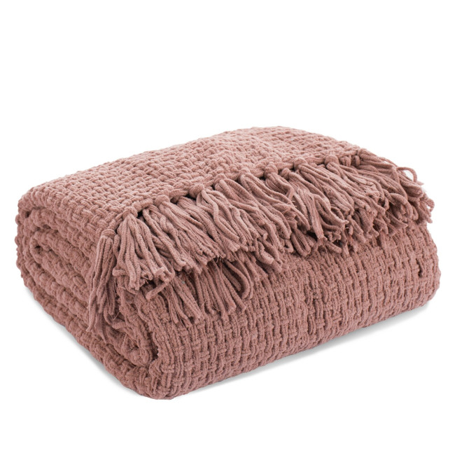 Deka SUZI tmavěrůžová