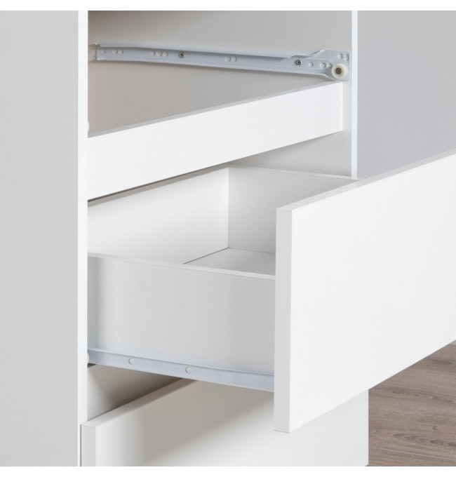 Komoda K160 10SZ CLP bílá