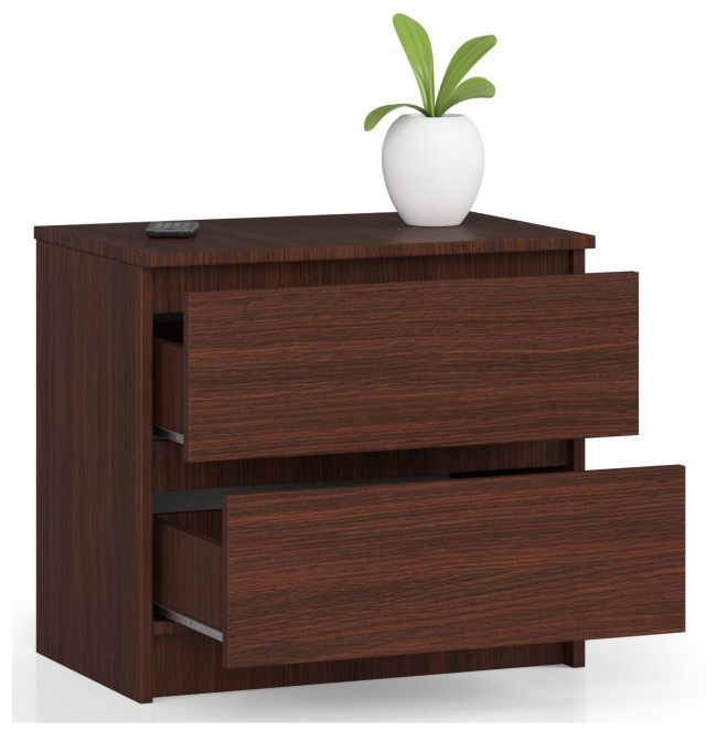 Noční stolek K60 2SZ CLP wenge