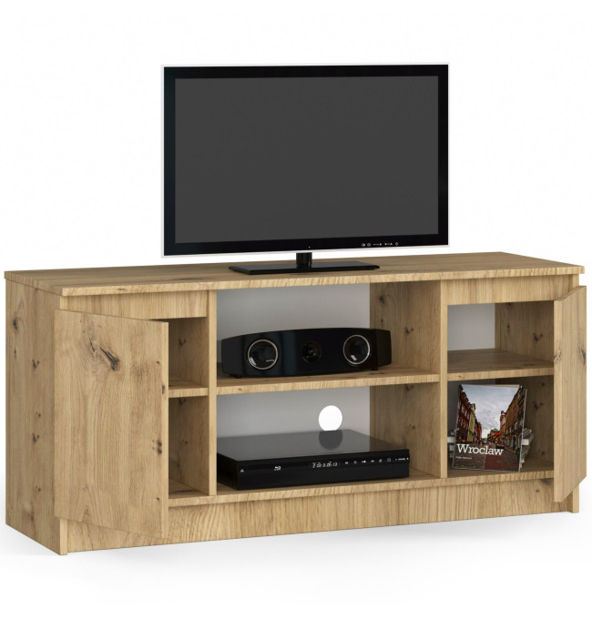Stolek pod TV RTV 120 2D 1P dub artisan