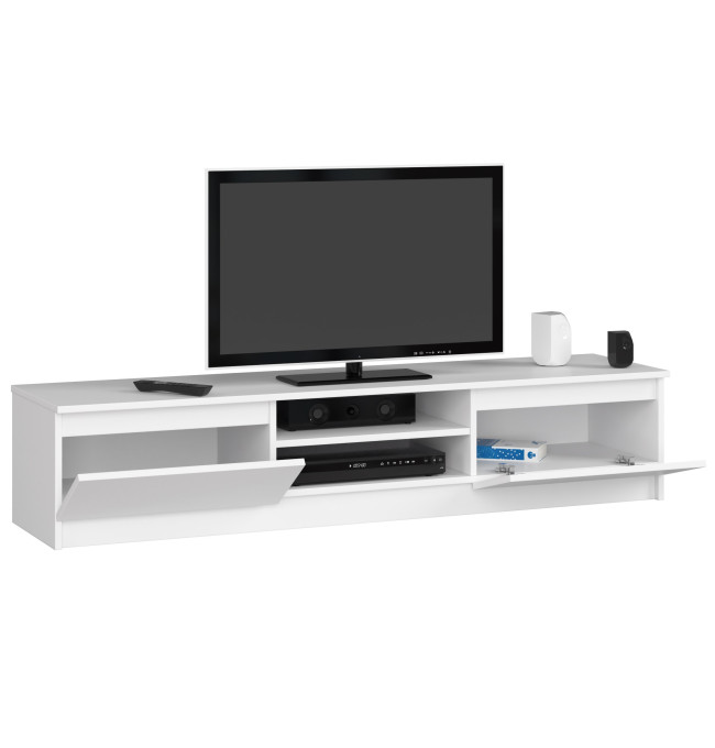 Stolek pod TV RTV K 160 CLP bílý