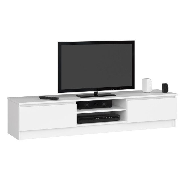 Stolek pod TV RTV K 160 CLP bílý
