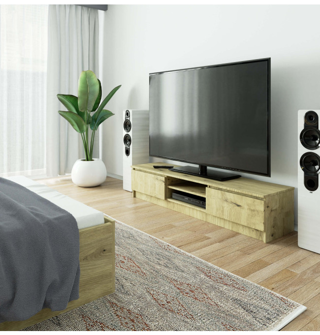 Stolek pod TV RTV K 160 CLP dub artisan