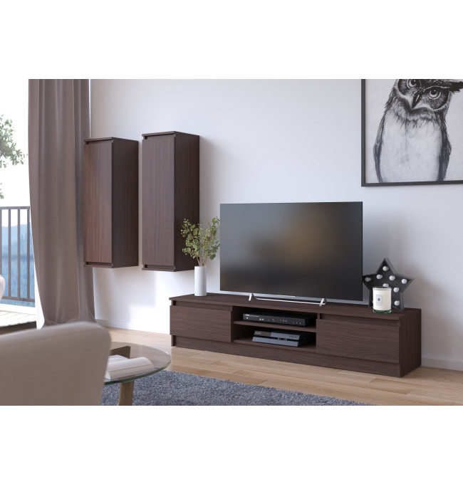 Stolek pod TV RTV K 160 CLP wenge