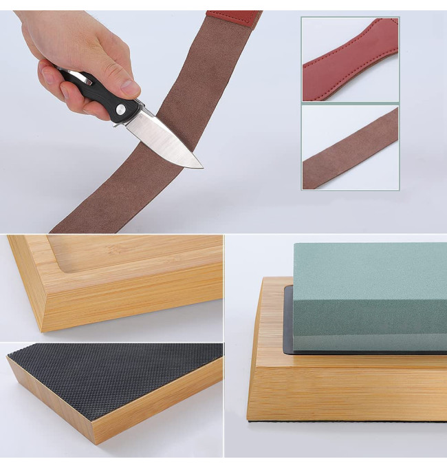 Sada brusných kamenů na nože SERDIS