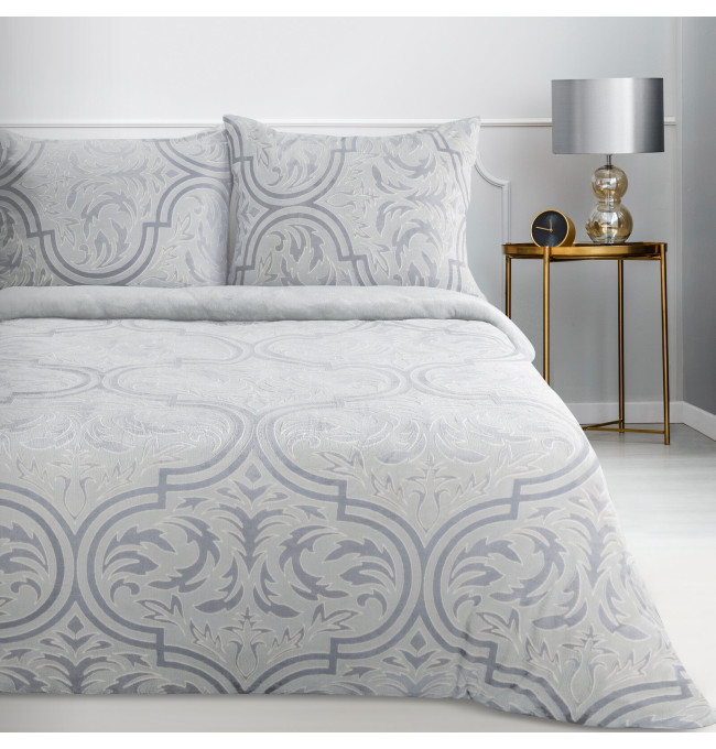 Ložní souprava FLANO 5 stříbrná / ocelová