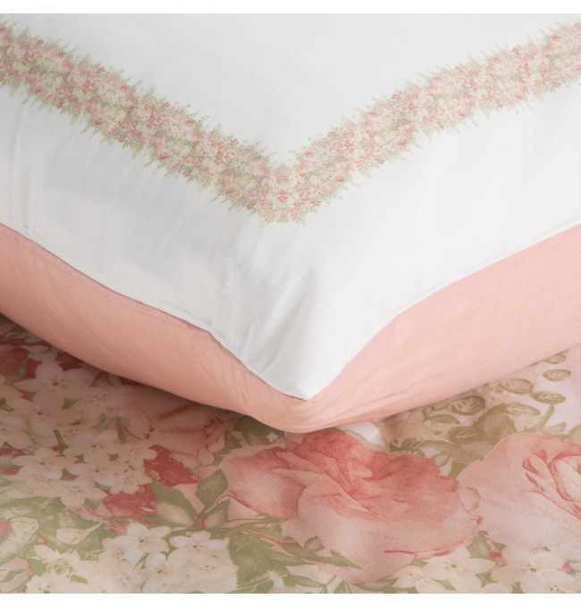 Ložní souprava SPRING 25 bílá / pudrová