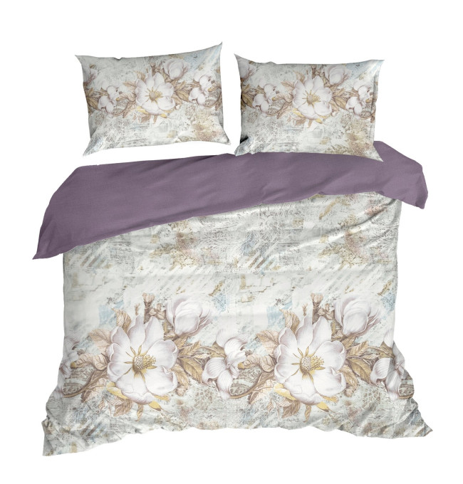 Ložní souprava SPRING 26 tmavě fialová