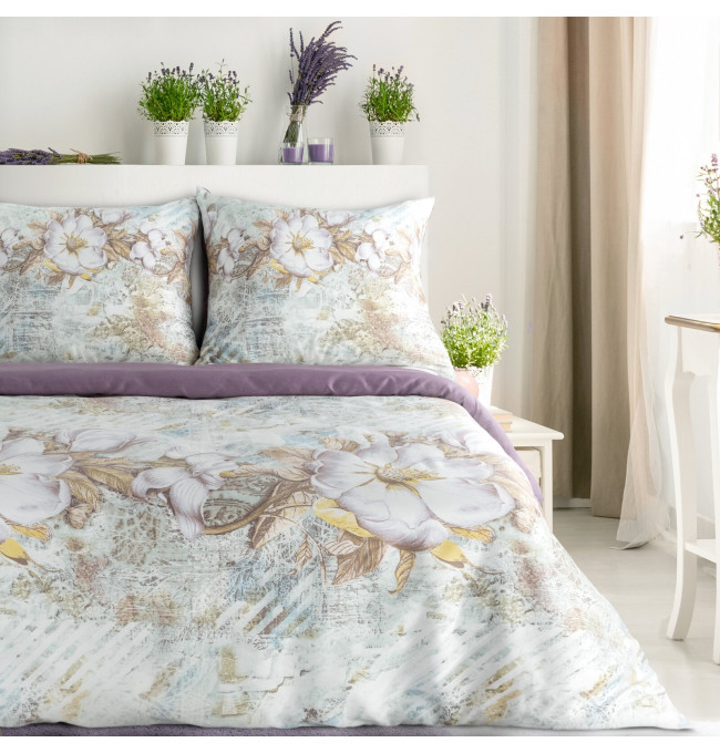 Ložní souprava SPRING 26 tmavě fialová