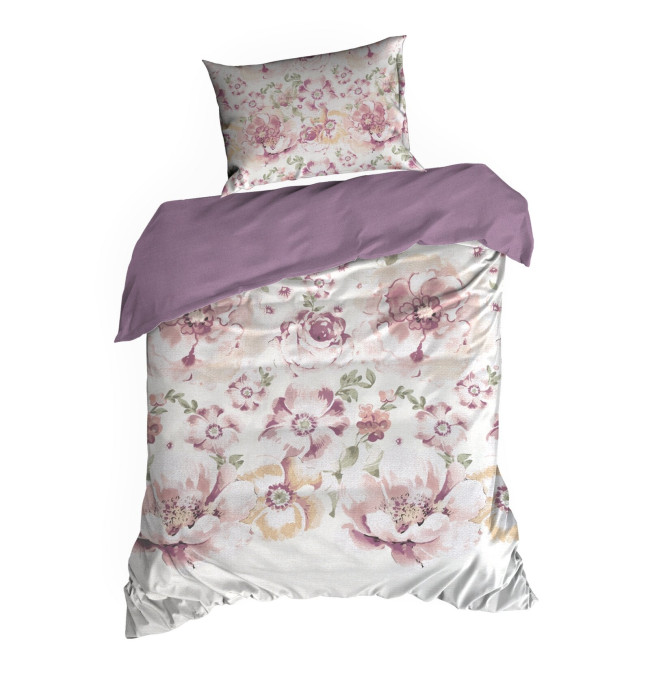 Ložní souprava SPRING 27 fialová / popelová