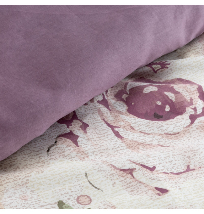 Ložní souprava SPRING 27 fialová / popelová