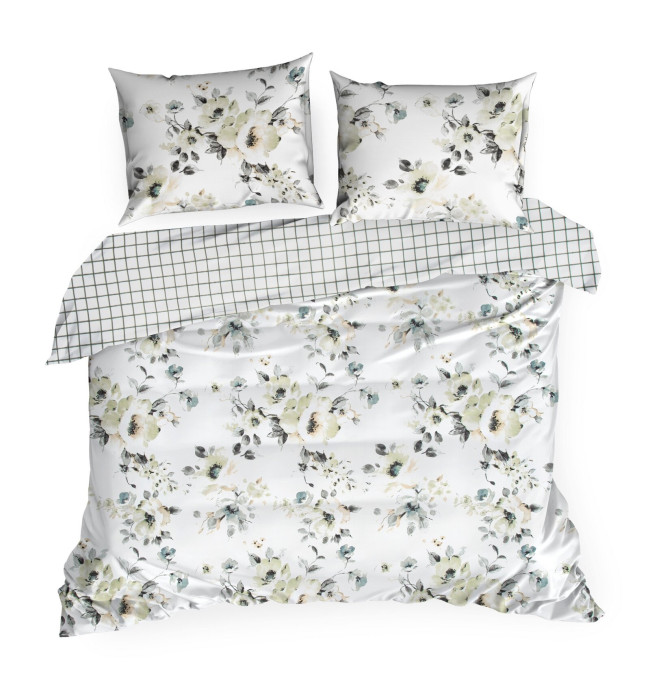 Ložní souprava SPRING 32 bílá / mátová