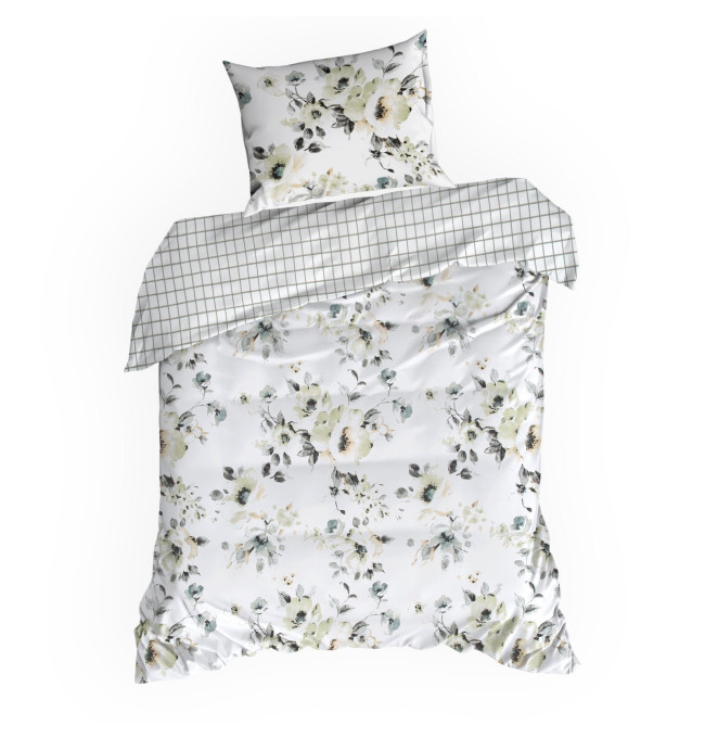 Ložní souprava SPRING 32 bílá / mátová