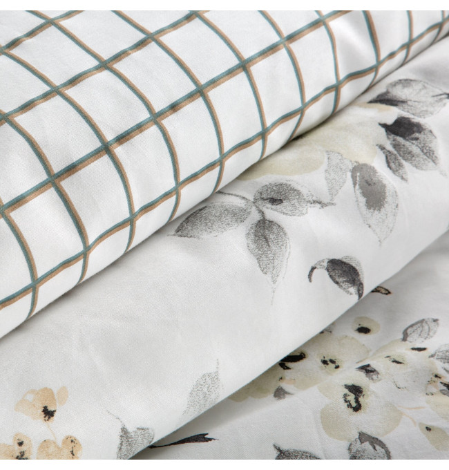 Ložní souprava SPRING 32 bílá / mátová