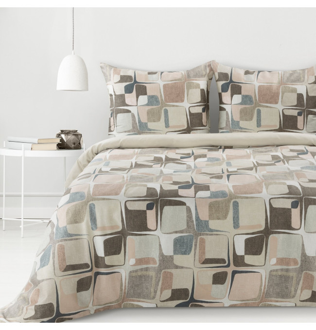 Ložní souprava SPRING 36 béžová / hnědá